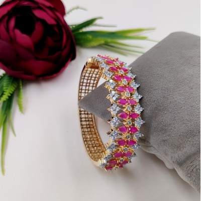 Dazzling Imitation American Diamond Bracelet 